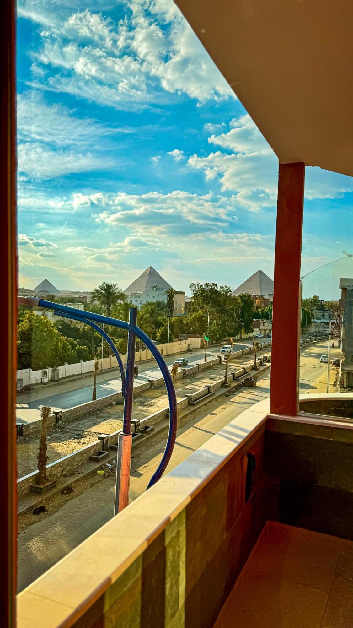 Almas Pyramids View Hotel Kafret el-Gabal Екстериор снимка